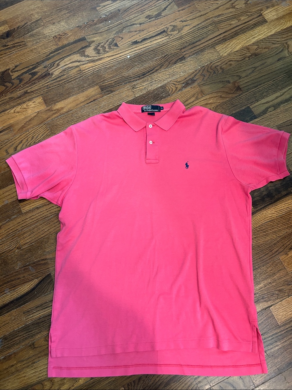 Polo by Ralph Lauren Men’s Hot Pink Polo Shirt